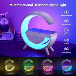 DLS BT2301 Wireless Bluetooth Speaker with LED Lights, Deep Bass, Portable Design, USB/TF Support, Long Playtime for Party & Outdoor Use