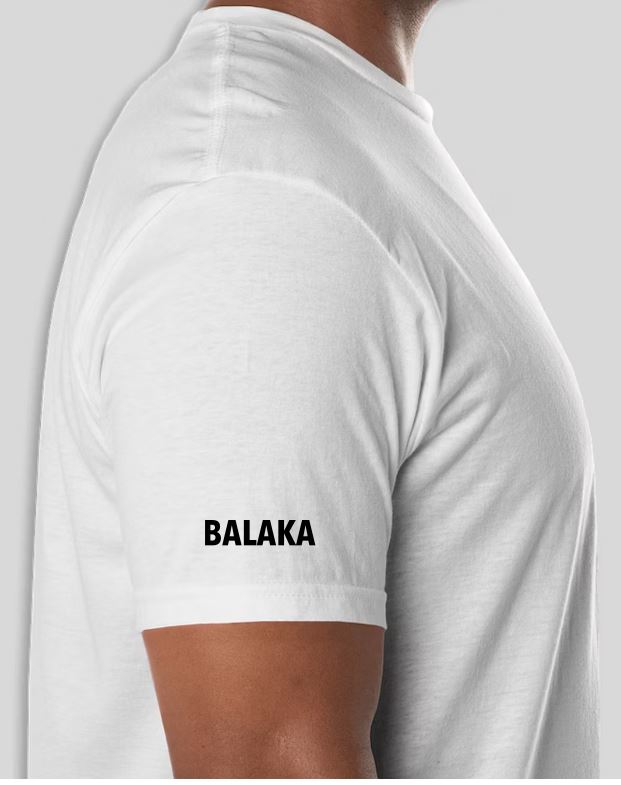 Casual Cotton plain  T-Shirt (Balaka print)
