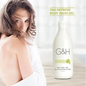 Amway G&H Refresh+ Body Wash Gel | Soap-Free Daily Cleansing Formula with Aloe Vera, Grape & Green Tea Extracts | Dermatologist Tested | Family Body Wash
