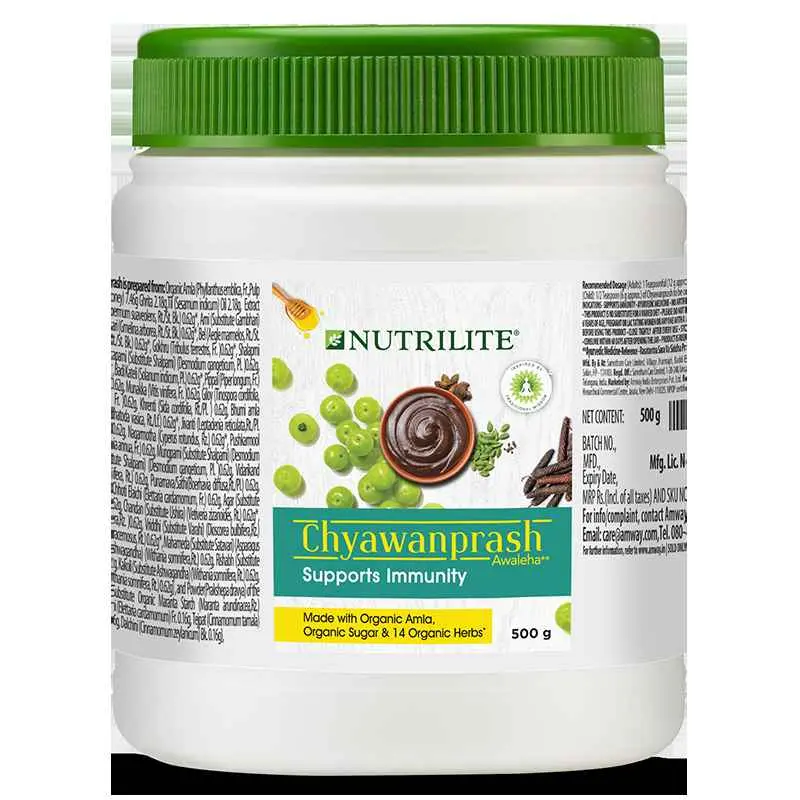 Amway Nutrilite Herbal Wellness Combo – Brahmi (60 Tabs) + Ashwagandha (60 Tabs) + Chyawanprash (500g) | Brain, Immunity & Stress Support