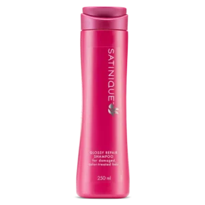 Amway SATINIQUE™ Glossy Repair Colour Protection Shampoo for Damaged & Color-Treated Hair With Pomegranate & Grape Seed Extract | Revitalized Hair