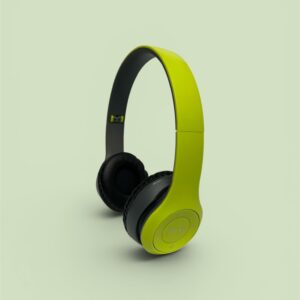 DLS P47 Wireless Bluetooth Headphones 4.2+EDR | Over-Ear Foldable with Deep Bass, FM Radio, TF Card Support | Compatible with all device